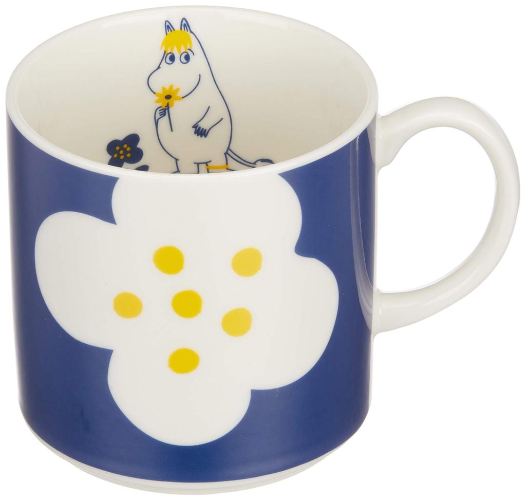 Yamaka Shoten MOOMIN Snorkmaiden 350ml Microwave Moomin Nordic Day Wedding Made in Mug, Design, Approx. Capacity, Safe, Merchandise, Style, Mother's
