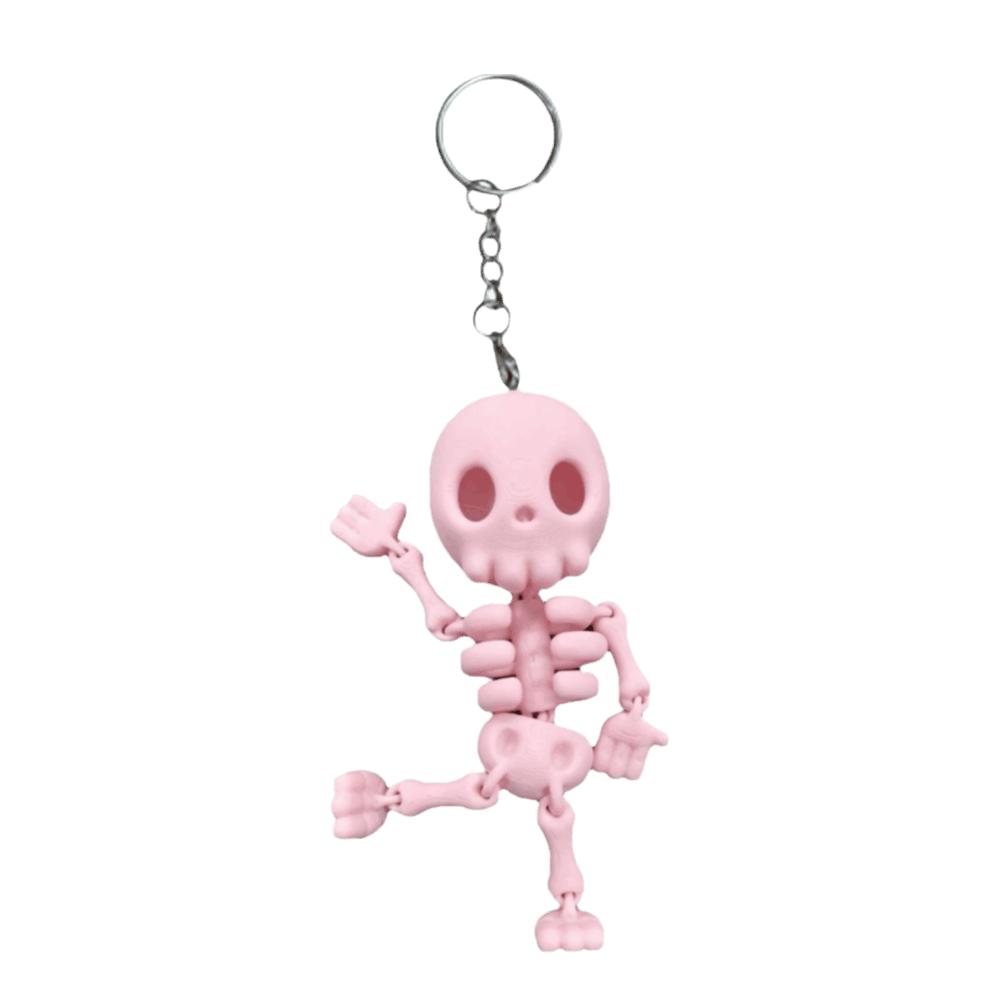 Decoration Skeleton Keychain 3D Printed Skull Bag Charm  Home Decoration