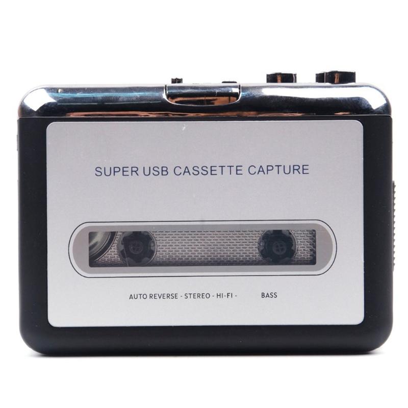 USB Cassette To Digital Converter For PC With Plugs And Play And High Fidelitys Audios Transfer MP3 WAV Format for Home