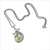 Dragon Luminous Pendant Necklace Stainless Steel Hip Hop Neck Chains Halloween Necklaces  Women Men