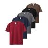 Sukinana 77oz Men's Short-Sleeve T-Shirts, 100% Cotton, Thick Fabric, 35-Pack, Opaque,