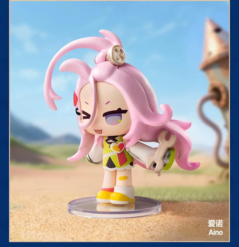 Genuine Genshin Impact Q Version Mini Series Figure Anime Game Character Collectible Model Toy Birthday Gifts