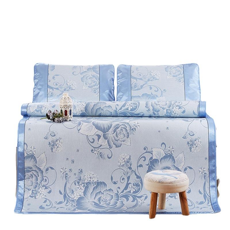 Летний коврик из ротанга — фото 6