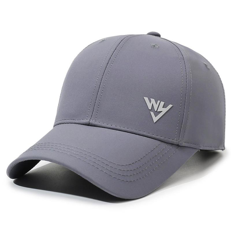 Sunscreen Cap Unisex Outdoor Quick-Dry Baseball Cap Letter Sun Hat