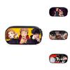 Jujutsu Kaisen Pencil Box With Large Capacity For Students And Makeup Essentials