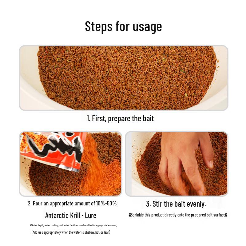 Old Ghost Antarktischer Krill-Fischköderpulver