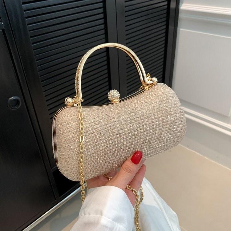 Chic Urban Style Mini Pu Handbag 2023 Fashionable Evening Chain Crossbody Bag