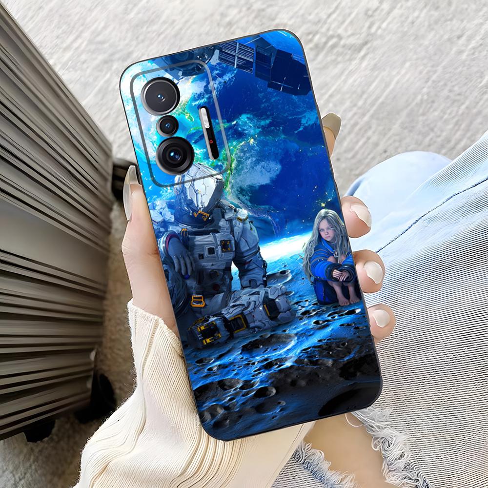 P-Pragmata Phone Case For Xiaomi Poco M7 M6 M5 M4 4g 5g F7 F6 X7 X6 X5 Ultra Pro Silicone Cover
