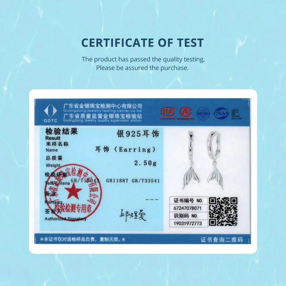 BAMOER 925 Sterling Silver Hoop Earrings for Women, Dainty Gold Plated Earring Hypoallergenic Fish Tail Earring Gift