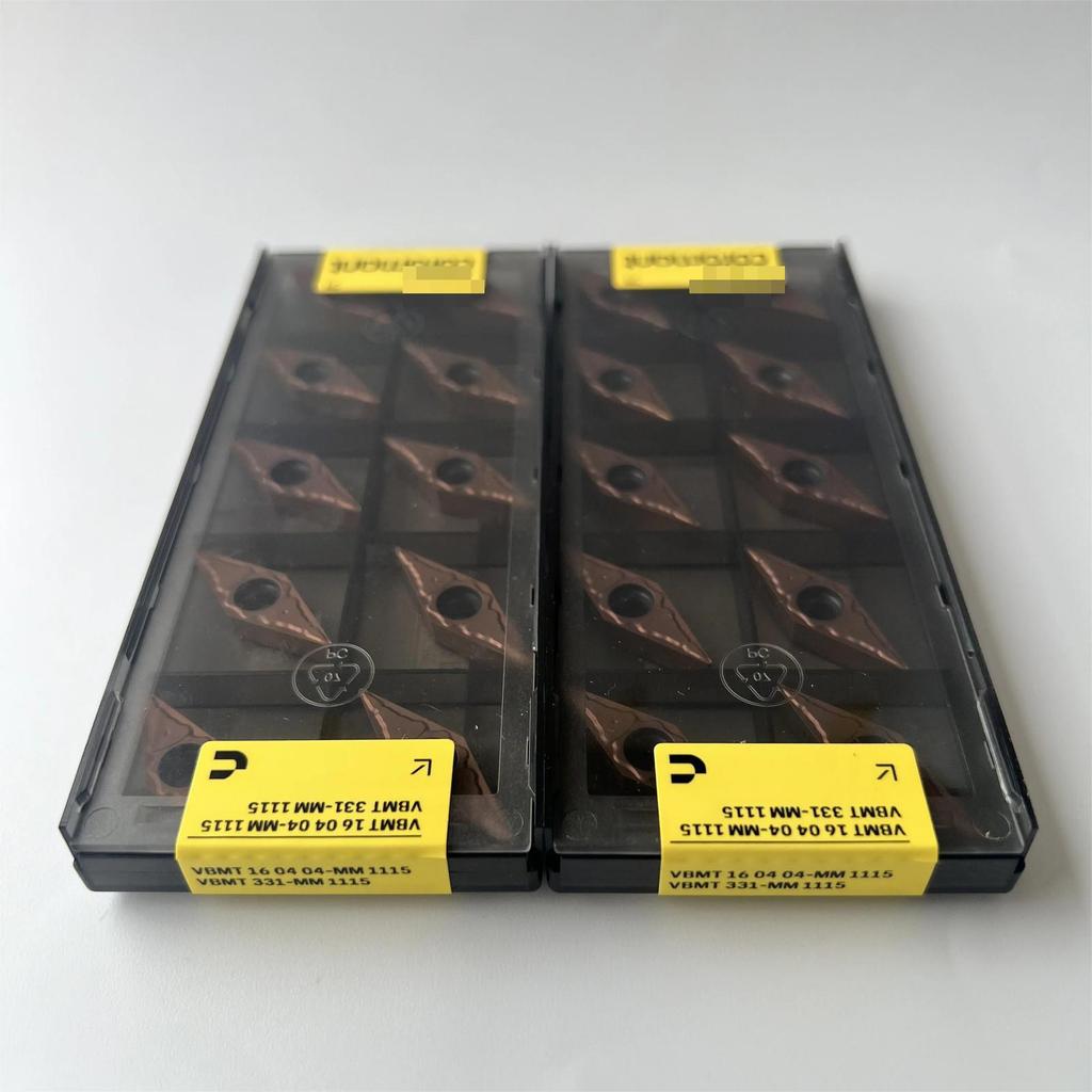 VBMT160404-MM 1115 / Industrial indexable Carbide Inserts 10 Pcs