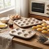 Carbon Steel Muffin Pan Thickened Baking Mold Easy Release Cupcake Mold  Bakery