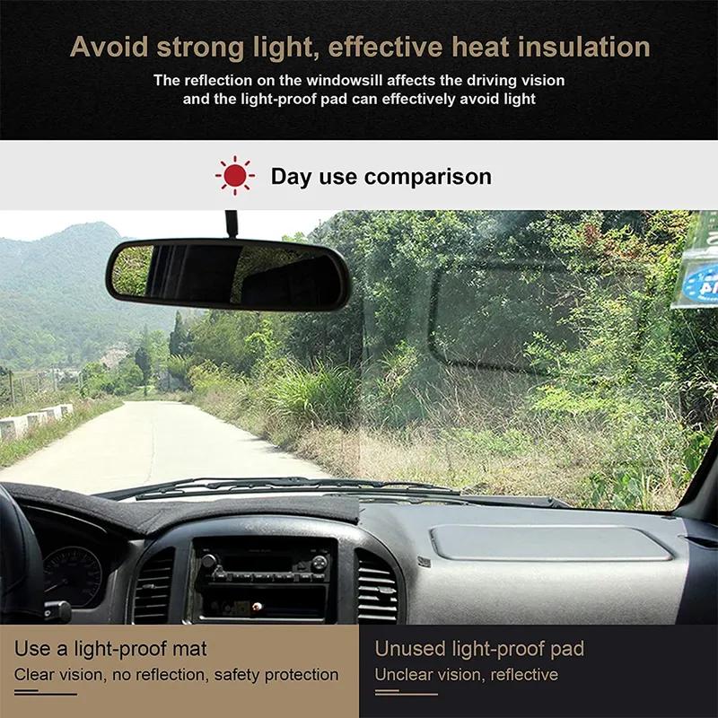 For Honda Fit Jazz GP GP GK 3 4 5 6 7 2015 2016 2017 2018   Dashboard Mat Cover Sun Shade Carpet Version Car Accessories