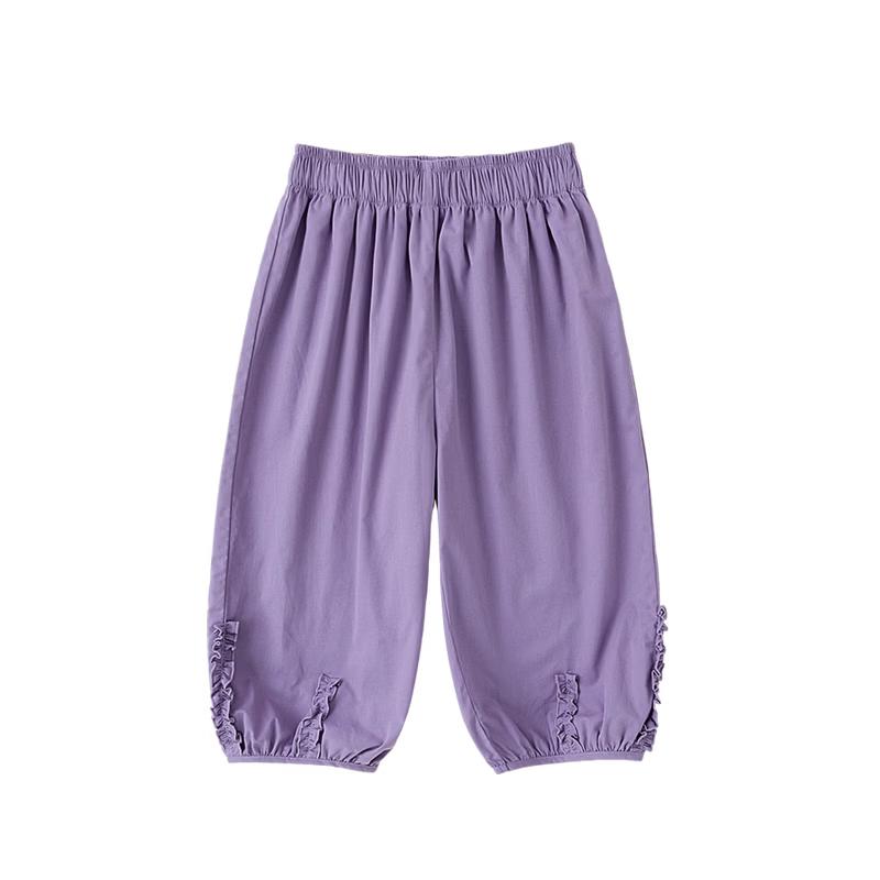 Dudu Home 100% Cotton Girls  Lantern Casual Pants 80