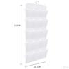 30 Large Pockets Dual Sided Hanging Shelves Organiser