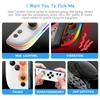 Magnetic RGB Joycons Game Controller for Switch 2 Joypad with Wrist Strap NS2 Gaming Joycon Lanyard Grip Switch Accessories