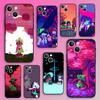 D-Deltarune Kris Game Phone Case For iPhone 16,15,14,13,12,11,Plus,Pro Max,XS,X,E,SE,Mini Soft Silicone Black Cover
