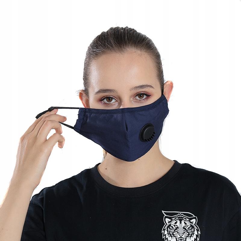 Set Reusable Mask + 6X Pm 2.5 Carbon Filter
