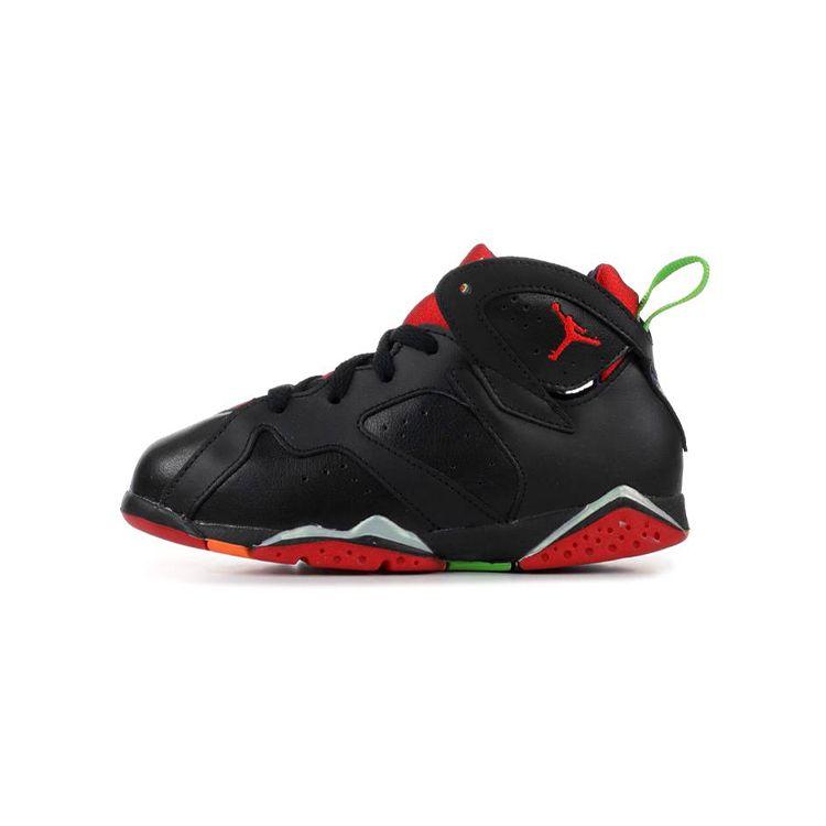 

Кроссовки Air Jordan 7 Retro BT Marvin The Martian Baby Black University-Red-Green-Pulse-Cool-Grey 304772-028