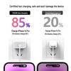 30W Fast Charger for iPhone 14 with Original Apple PD Cable, Compatible with iPhones 13, 15, and 16.