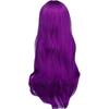 Theater prop wavy long hair wig cosplay makeup wig (purple)