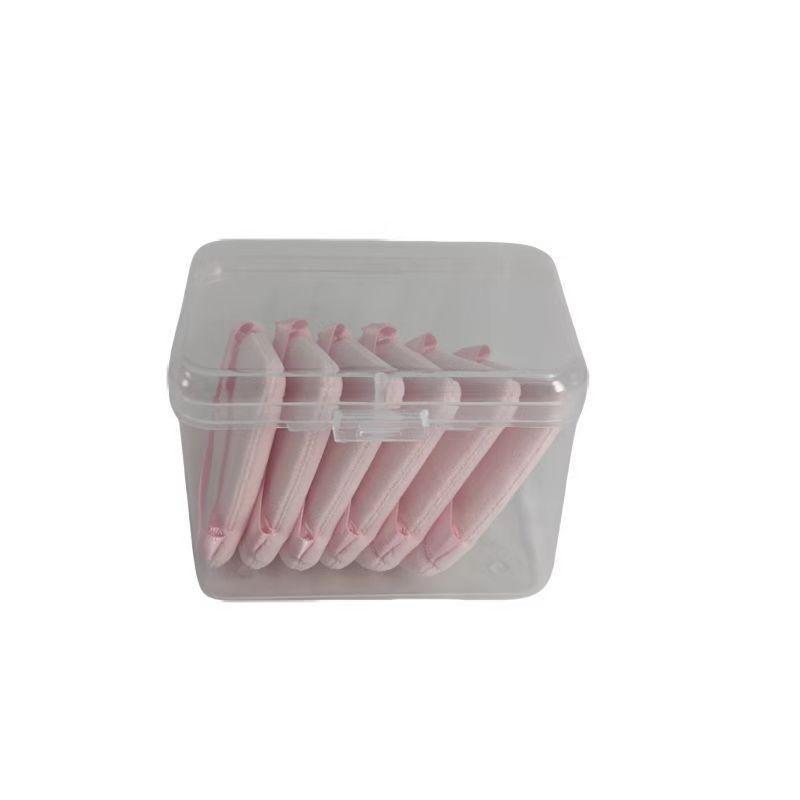 Imported Triangle Velour Powder Puff - Velvet Sponge Makeup Setting Cushion