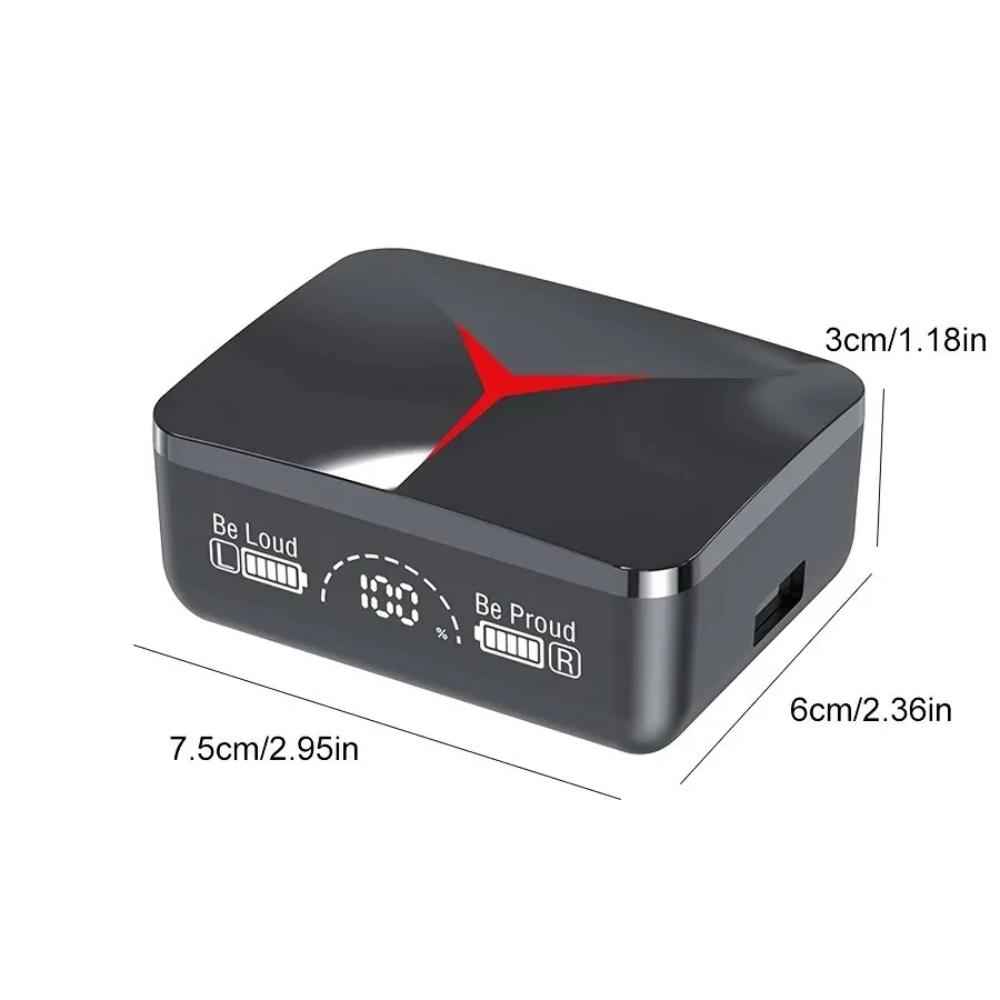 2025 Original TWS M90 Drahtlose Kopfhörer Schiebeabdeckung Gaming-Ohrhörer Bluetooth 5.3 Sport-Ohrstöpsel Musik-Headsets Für iPhone Xiaomi