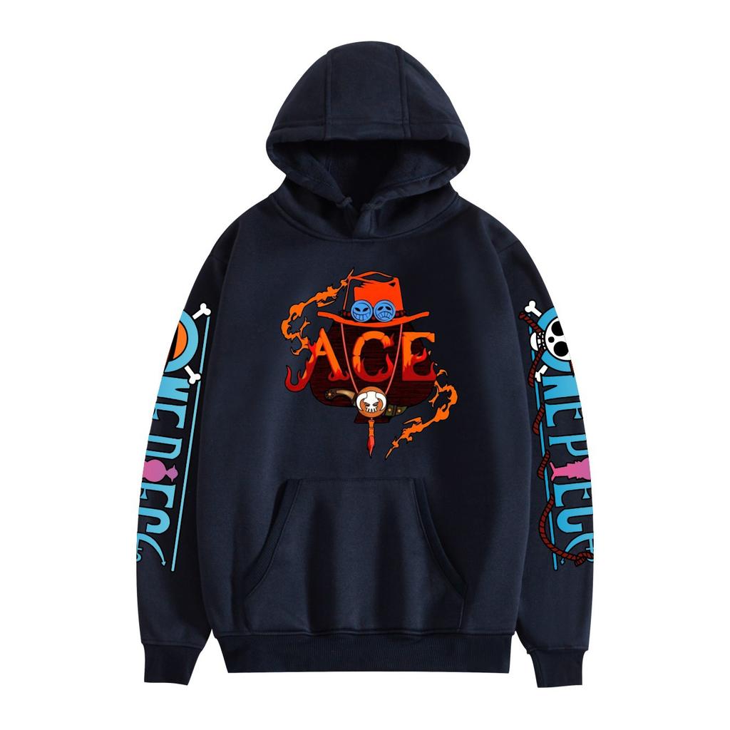 Unisex ONE PIECE  Anime Hoodie Sweatshirt for Mens Womens CARTOON Printed Cool Streetwear
