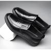 Autumn Men New Shoes British Style Outdoor Casual Leather Shoes Fashion Antislip Soft Soled Male Shoe Business Comfort Flat