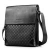Shoulder Bag for Shoulder Large Business Messenger for Business Trips [SPAHER] Men, Leather, Crossbody, Vertical, Bag, Multifunctional, Waterproof,