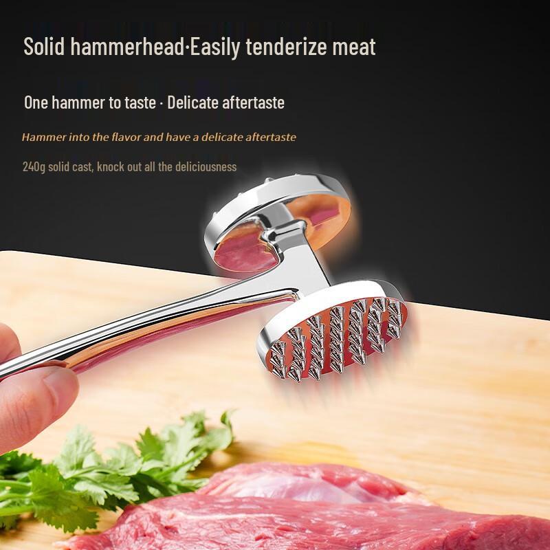 Double-Sided Meat Tenderizer Hammer