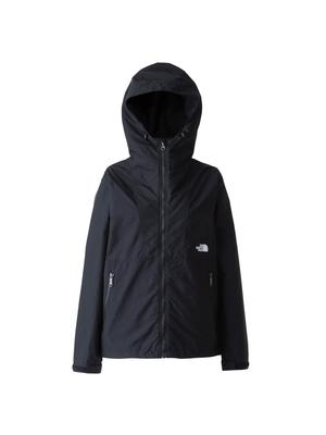 Chaqueta Compacta Norte Repelente al Agua Ligera Negra S [The Face] Mujer