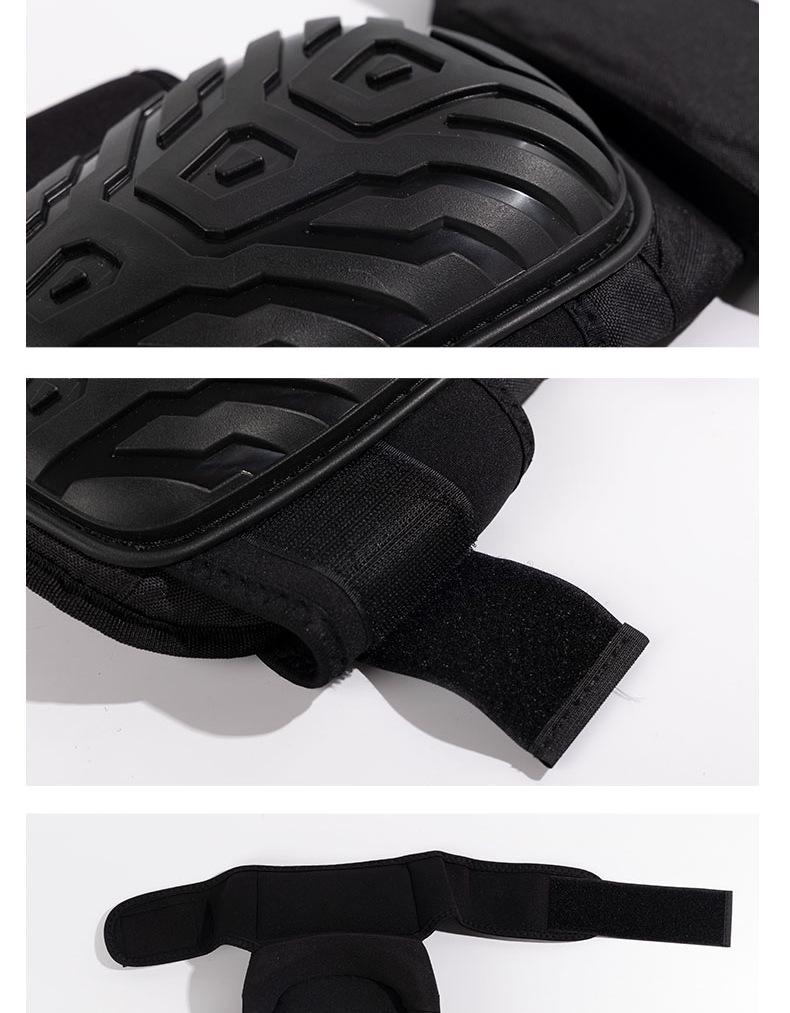 Extended Thick Wear-Resistant Silicone Knee Pad for Outdoor Work & Repair - Non-Slip, Hard Shell Protection