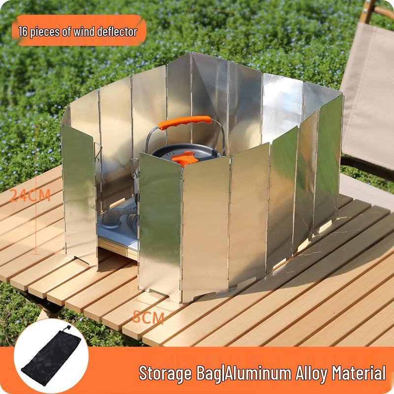 Portable Camping Stove Windscreen