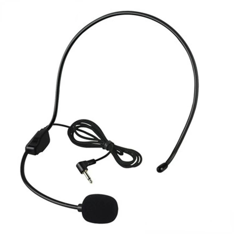 

Car Audio Microphone 3.5mm Clip Jack Plug Mic Stereo Mini Wired External Microphone For Auto DVD Radio 2/3m Long Professionals чорний