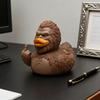 Figurka Big Foot kachny Sasquatch kachní soška pro palubní desku auta stůl sběratelský vtipné kachní dárky pro kamaráda kolegy