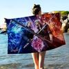 D-Devil May Cry Bath Towel Microfiber Soft Water Absorbing Breathable For Girl Kids Decorative Cartoon Beach Towel