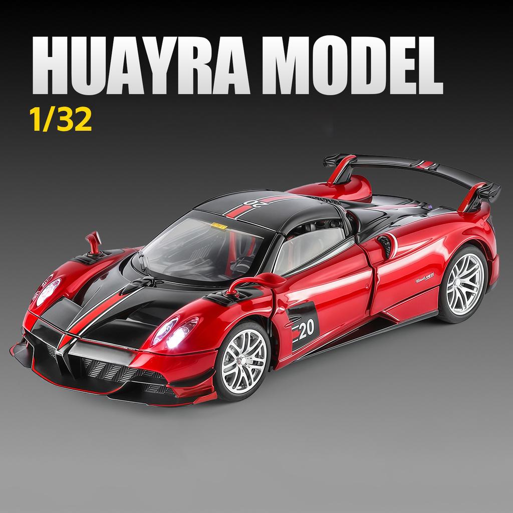 1:32 Pagani Huaya simulation alloy car model supercar car model children's toy car ornaments collection gift