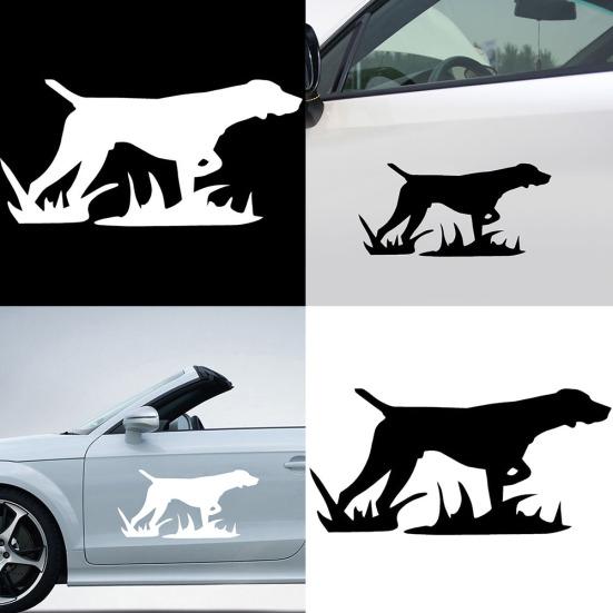 

Крутая охотничья собака, автомобильная наклейка, Стайлинг, наклейка на бампер, окно, ноутбук, украшение на стену