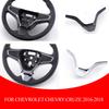 ABS Steering Wheel Panel Cover Sticker Decoration Trim For Chevrolet Chevry Cruze 2016 2017 2018 Car Accessories
