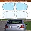 2PCS For Mercedes Benz W203 W211 2000 2001 2002 2003 2004 2005 2006 Rearview Side Mirror Lens Glass Heated 2038100121 2038101021