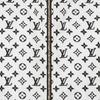 LOUIS VUITTON Reversible Pinstripe Nylon Hooded Jacket 1ABR9A
