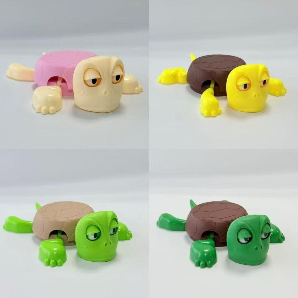 Influencer Style Screaming Turtle Funny Coaster – Desktop Decompression Ornament Gift
