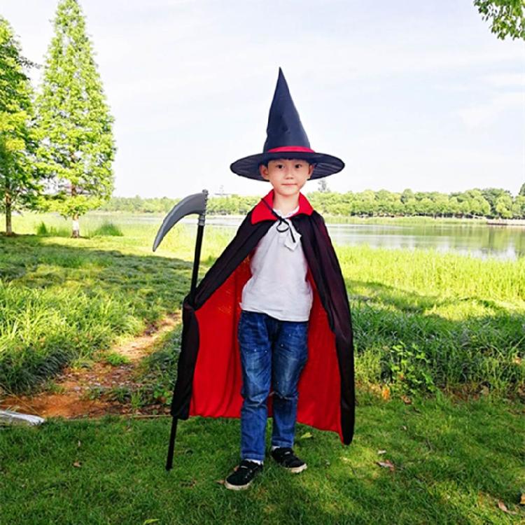Halloween Party Cosplay Woman Men Adult Long Hero Witchcraft Witchcraft Robe