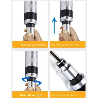 Non-Slip Handle Impact Driver High Torque Quick Release Portable Screwdriver Professional Screwdriver Stubborn Fasteners