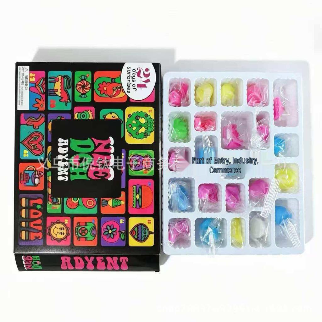 NeeDoh Advent Calendar: 24-Day Squishy Stress Relief Toy Countdown