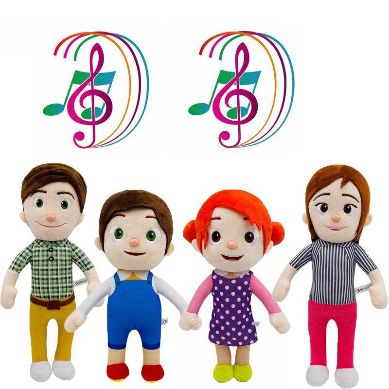 Adorable Cocomelon Music Plush Toy With Educational Features For Kids' Delight