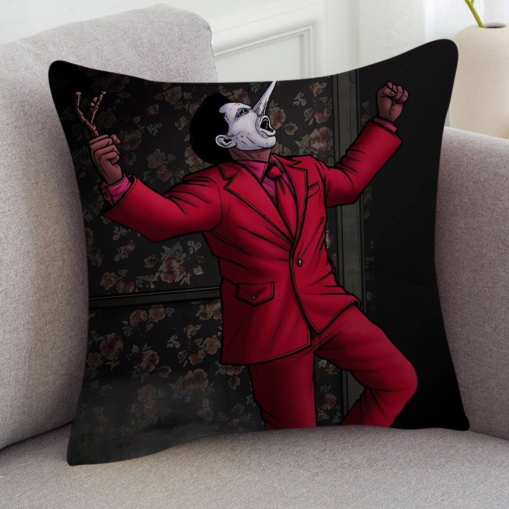 TV Drama Twin Peaks Cute Cartoon L Game Cushion Cover Pillowcase Upholstery Sofa Throw Pillow Home Decor Pillowcas
