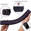 BRILA Memory Foam Mouse Keyboard Wrist Rest Support Pad Cushion Set for Computer Laptop Office Work PC Massage Hole Design for Easy Typing & Gaming,