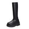 Qiao Feifei Boots Women's New High-end Foreign Thick-soled Boots Elastic Sleeve High Boots