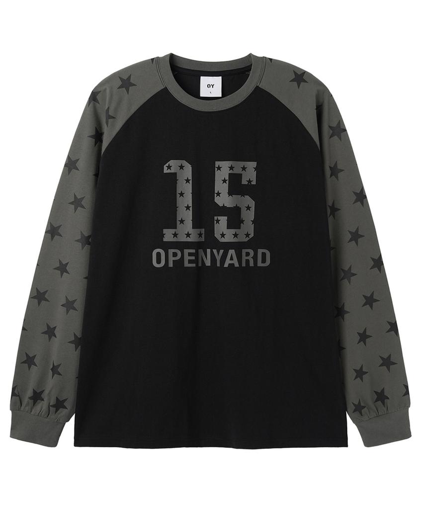 Opeunyadeu(Owai) Star Raglan L/S Tee - Black